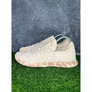 APL TechLoom Wave Women’s 7.5 Cream Knit Running Shoes EU 38